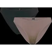 Weekday 2-Pack Scoop Bikini Bottoms - Black - S