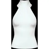 Weekday Halterneck Top - White - M