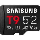Samsung T9 512GB microSDXC U3 V30 A2 (R200/W130MB/s)