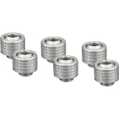Thermal Grizzly DeltaMate TG-DM-FIT-6217 (ST13), vesijäähdytysliitin, 13/10 mm, Matt Nickel