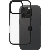 PanzerGlass CARE by Urban Combat MagSafe, iPhone 16 Pro -suojakuori, Transparent with Black Frame