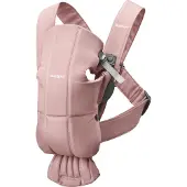 BabyBjörn Mini Woven -kantoreppu, dusty pink