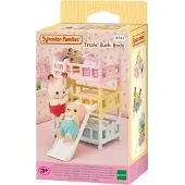 Sylvanian Families - Kolmoiskerrossänky liukumäellä