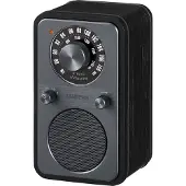 Sangean WR-9 FM-radio Bluetooth-yhteydellä, musta tammi