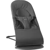 BabyBjörn Balance Soft Sitteri Kudottu/Jersey, Tummanharmaa