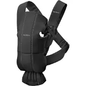 BabyBjörn Kantoreppu - Mini - Kudottu - Black - - OneSize - Kantoreput