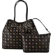 GUESS Emelie Shopperit 40 cm Musta