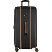 DELSEY PARIS Cadence 4-pyöräinen vetolaukku 80 cm Laajennettava Musta