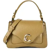 Coccinelle C-Me Olkalaukku Nahka 23.5 cm Ruskea