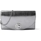 Coccinelle Nikla Crossbody-laukku Nahka 26 cm Harmaa