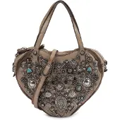 Campomaggi Valentina Käsilaukku Nahka 21 cm Beige