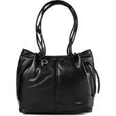 PICARD Boom Olkalaukku Nahka 35 cm Musta