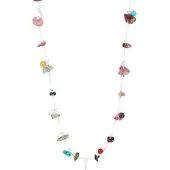 Pilgrim Here Necklace Silver-Plated/Multi - Silver - ONE SIZE