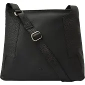 VOi Boston Crossbody-laukku Nahka 32 cm Musta