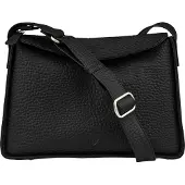 VOi Hirsch Teagan Crossbody-laukku Nahka 28.5 cm Musta
