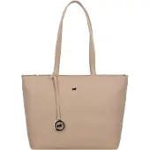 Braun Büffel Hanna Shopperit S Nahka 38 cm Beige