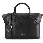 Lazarotti Bologna Leather Shopperit Nahka 36 cm Musta