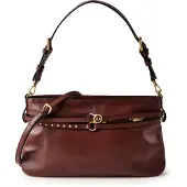 Pinko Belt Bag Classic Olkalaukku Nahka 33 cm Punainen