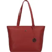 Braun Büffel Hanna Shopperit Nahka 43 cm Punainen