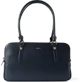 Furla Giulia Olkalaukku Nahka 35 cm Sininen