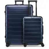 Redolz Pro Alumiini 4-pyöräinen matkalaukkusetti S+L Sininen