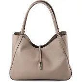 BOSS Reah Olkalaukku Nahka 38 cm Harmaa