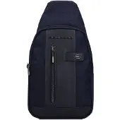 Piquadro Brief Crossbody-laukku 20 cm Sininen