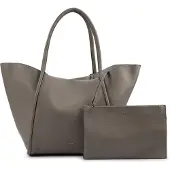 Abro Willow Shopperit Nahka 61 cm Harmaa