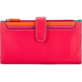 Mywalit Continental Lompakko Nahka 20 cm Punainen