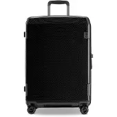 Echolac Logic Pro 4-pyöräinen vetolaukku 66 cm Laajennettava Musta
