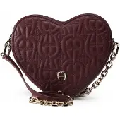 Etienne aigner Fashion Olkalaukku Nahka 19 cm Punainen