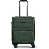 Stratic Gepäckstücke Bendigo Light + 4-pyöräinen Käsimatkatavara 54 cm Laajennettava Vihreä
