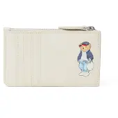 Ralph Lauren Bear Korttikotelo Nahka 12.5 cm Beige