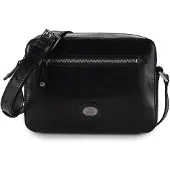 The bridge Story Uomo Crossbody-laukku Nahka 24.5 cm Musta