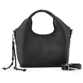 Fredsbruder Stay With Me Käsilaukku Nahka 31 cm Musta