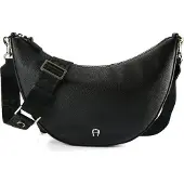 Etienne aigner Zita Crossbody-laukku Nahka 30 cm Musta