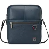 Roncato Trial Crossbody-laukku Nahka 20 cm Sininen