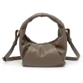Les Visionnaires Greta Mini Essential Käsilaukku Nahka 23 cm Ruskea