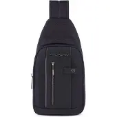 Piquadro Brief Crossbody-laukku 20 cm Sininen
