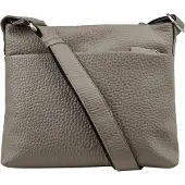 VOi Hirsch Bristol Crossbody-laukku Nahka 28 cm Keltainen