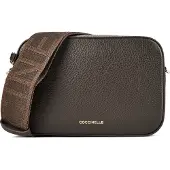 Coccinelle Tebe Crossbody-laukku Nahka 18 cm Vihreä