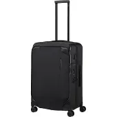 Samsonite Splendix 4-pyöräinen vetolaukku 66 cm Laajennettava Musta