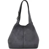 Coccinelle C-Easy Olkalaukku Nahka 34 cm Harmaa