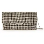 Ted Baker Kristn Iltalaukku 26 cm Hopeanvärinen
