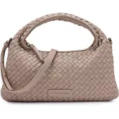 Les Visionnaires Sadie Weave Olkalaukku Nahka 37 cm Ruskea