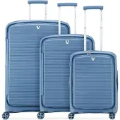 Roncato Arcade DLX 4-pyöräinen Matkalaukkusetti 3-osainen Laajennettava Sininen