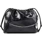 Liebeskind berlin Lya Bucket-laukku L Nahka 35 cm Musta
