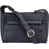 VOi Hirsch Bine Crossbody-laukku Nahka 22 cm Sininen