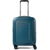 Mandarina Duck Logoduck + 4-pyöräinen Käsimatkatavara S 55 cm Petrooli