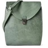 Harold's Fold Mini bag crossbodylaukku Nahka 17 cm Vihreä